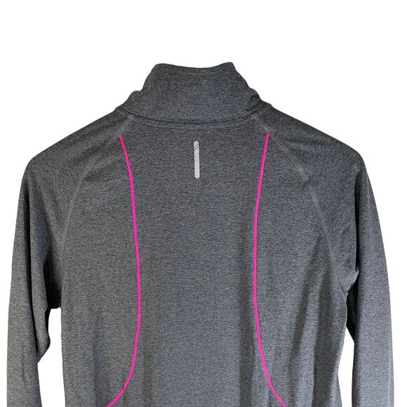 C9 by Champion Women's 1/4 Zip Long Sleeve Athletic Top Gray Medium Activewear - Picture 5 of 10